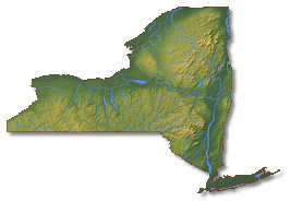 New York Map - StateLawyers.com